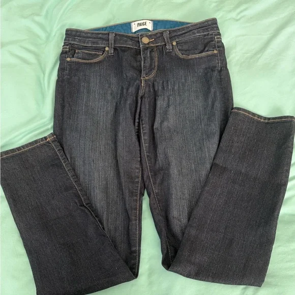 PAIGE Indigo Denim Jeans - Picture 3 of 3